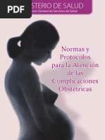 complicaciones obstetricas minsa